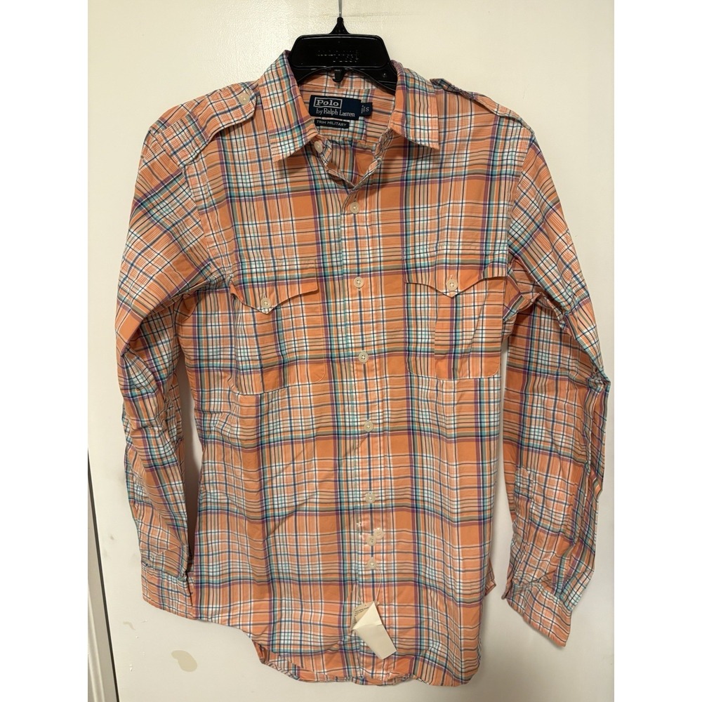 Mens Polo by Ralph Lauren TRIM MILITARY Size S NW